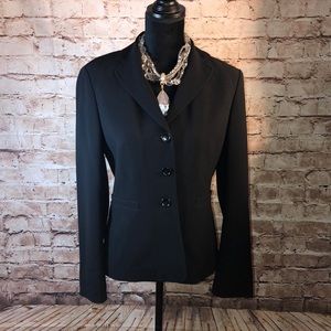 Ann Taylor Black Blazer Sz 6
